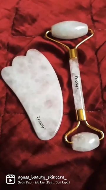 Roller jade y guasha de cuarzo rosa. #roller #guasha #cuarzorosa #belleza #skincare смотреть онлайн