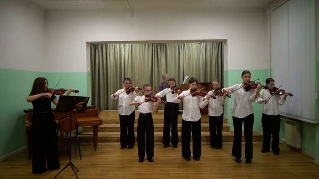 Ансамбль скрипачей "Каприс" смотреть онлайн