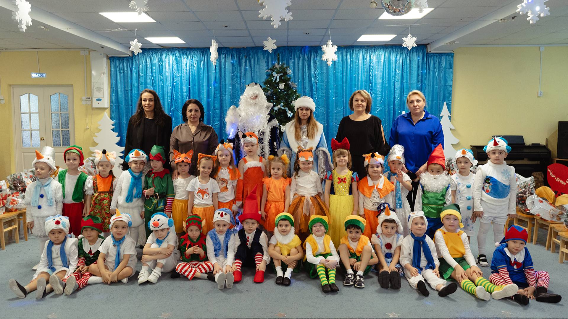 Новогодний утренник 2025 года 2я группа смотреть онлайн