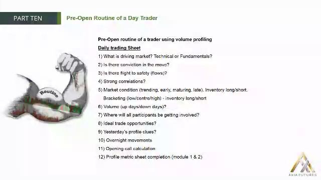 199. MODULE 3 - THE SPECIALIST PART 10-2 Pre-Open Routine of a Day Trader смотреть онлайн