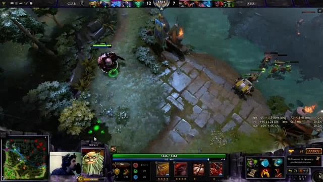 Necrodota : Time to Pudge - обросший Пудж. смотреть онлайн