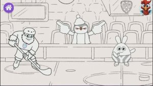 Игра "Рисовайка - Вселенная хоккея", Развивающая игра для детей.