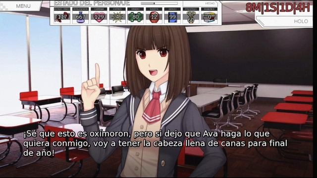 Algo sin esperanzas - Sunrider Academy (Ruta de Ava) #12 смотреть онлайн