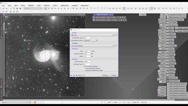 2- Mure Denoise Script in Pixinsight rus смотреть онлайн
