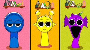 Мультик спрунков - ПОМОГИТЕ Спрунки Incredibox!Анимация #спрунки #incredibox