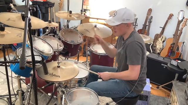 Nickelback - Burn It to the Ground (Drum Cover) смотреть онлайн