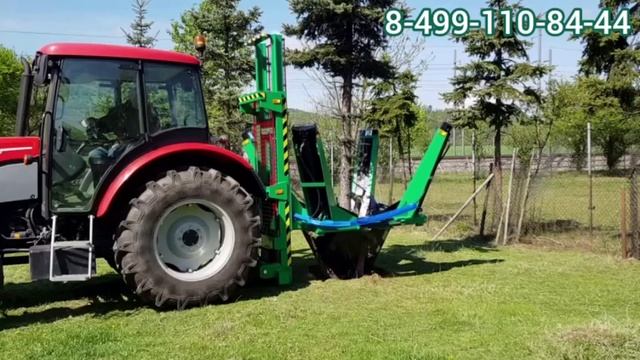 Тракторный пересадчик деревьев Bystron PR/ST/01 смотреть онлайн