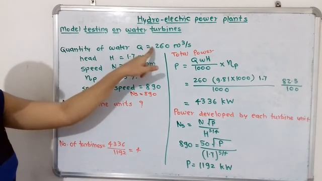 Problem 3 Number of turbine units required in Hydroelectric power plant смотреть онлайн
