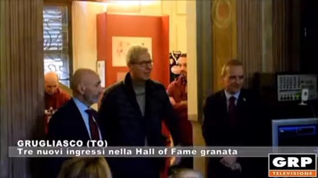 GRUGLIASCO (TO): Tre nuovi ingressi nella Hall of Fame granata - 04.12.2018 GRP tv смотреть онлайн