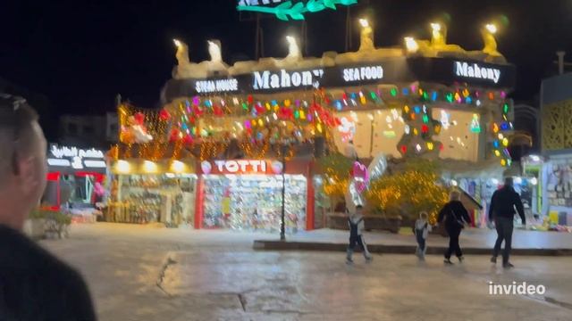 Из отеля Конкорд (CONCORDE EL SALAM (FRONT AREA) 5*) на Наама бей и в ресторан Махони. 2024 год.