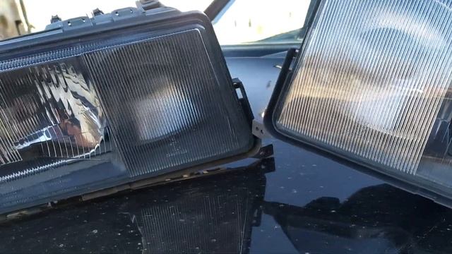 Фары Hella, на Мерседес 190 w201. Headlights Hella, How to restore смотреть онлайн