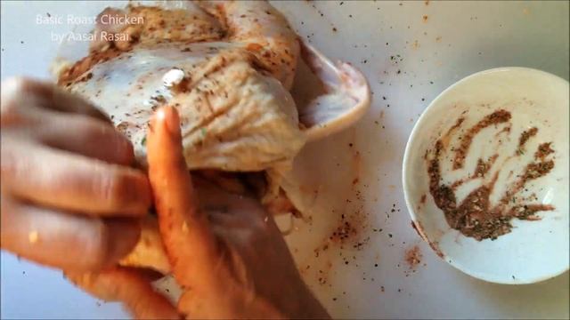 No Basting Or Marinating |Roast Chicken Dry Rub Dry Rub| 8K |#aasairasai #roastchicken  #christmas