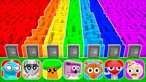 ПРЯТКИ В ОГРОМНЫХ ЛАБИРИНТАХ СПРУНКИ В МАЙНКРАФТ