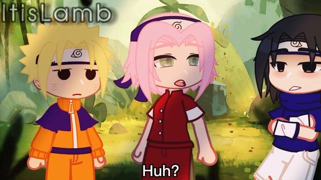 I love "Sakura"||SasuSaku+Naruto||Gacha Club смотреть онлайн