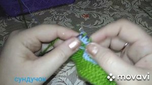 23 .МК#" ПРОЛЕСКИ"# ВЯЖЕМ СЛЕДОЧКИ  С ВЕЕРАМИ # НА ДВУХ СПИЦАХ БЕЗ ШВОВ