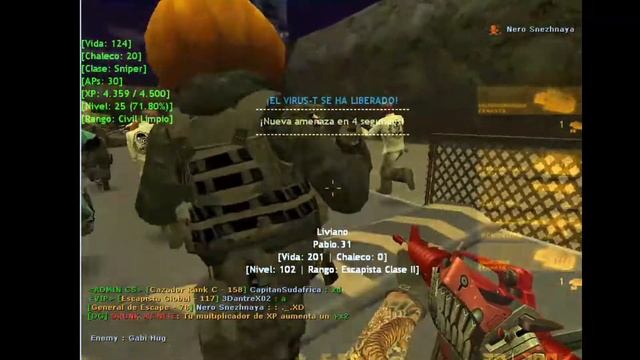 Counter Strike 1.6//Zombie Escape//Gameplay смотреть онлайн