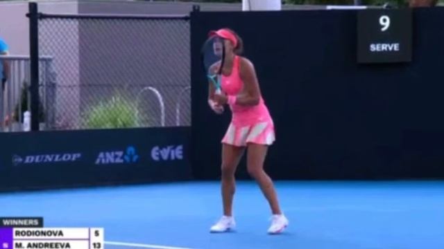 Mirra Andreeva dominating again …. Vs Arina Rodionova 🇦🇺 WTA Tennis Coverage Brisbane смотреть онлайн