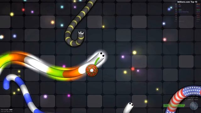 Slither.io 1 Biggest Snake Eating 1,000,000 Snakes Ever! (Slitherio Funny/Best Moments)