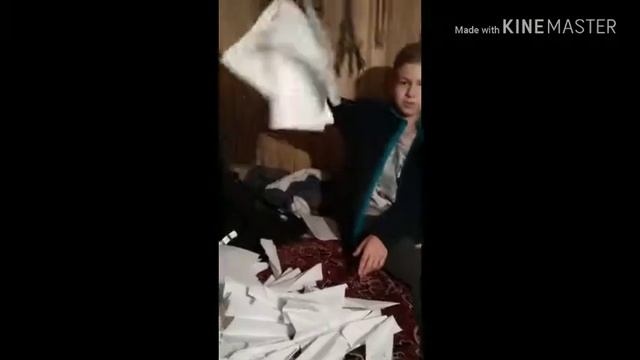 Делаем и запускаем 100 самолётиков !!! смотреть онлайн