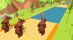 Забеги животных Epic animal hop Race of animals