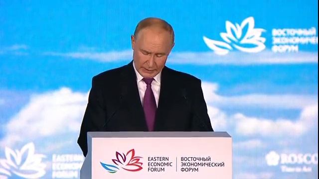 ‼️Пленарное заседание 9-го ВЭФ«Дальний Восток – 2030. Объединим усилия, создавая возможности». смотреть онлайн