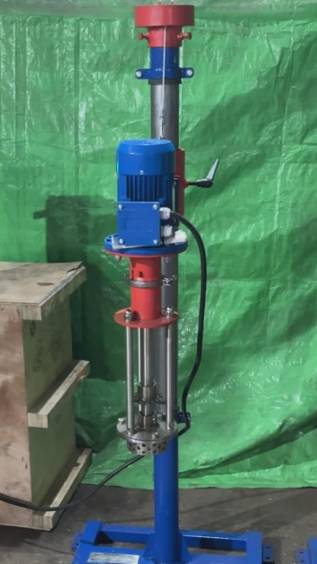 ДИССОЛЬВЕР до 60 л, ротор-статор, сменный импеллер #QMM смотреть онлайн