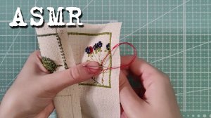 [ASMR] Вышивка крестиком (6/16)