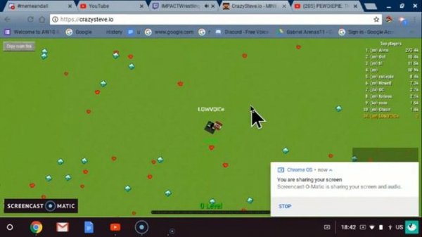 Crazy Steve.io (PC GAME) PART.