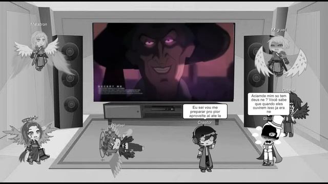 Arcanjos e Deus Reagindo a A Mão Divina | Juiz Claude Frollo (Gacha Club) смотреть онлайн