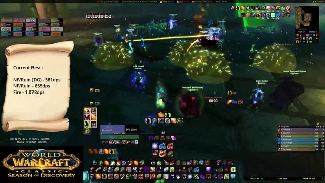 WOW Classic SOD | Sunken Temple 20m Raid | Warlock | Fire vs Shadow смотреть онлайн