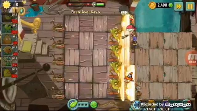 Зомби против растений 2 пираты 3-4 смотреть онлайн