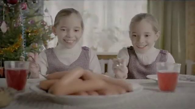 Сосиски "Сливочные" - НОВЫЙ ГОД. 10 сек - 2 вариант смотреть онлайн