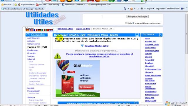 video de como descargar alcohol 120% смотреть онлайн