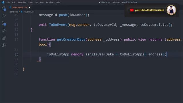 Solidity ToDo List Smart Contract | Ethereum Dapp | How To Write Solidity Smart Contract смотреть онлайн