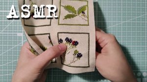 [ASMR] Вышивка крестиком (16/16)