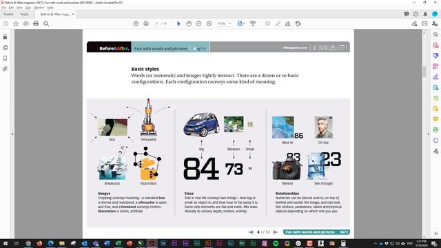 Photoshop/InDesign \\ Visual Table of Contents смотреть онлайн