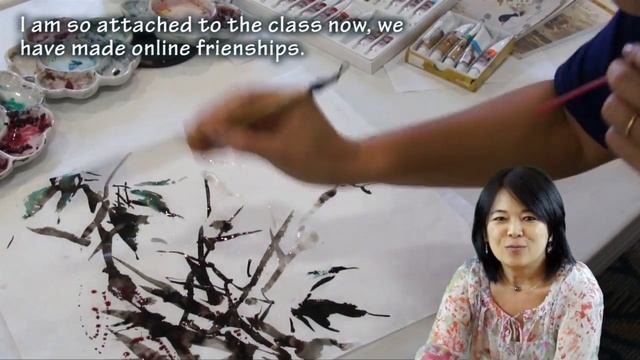 Chris Talks about Henry Li's Online Class and Live Workshop on Chinese Brush Painting смотреть онлайн