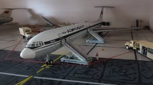 Ту-154Б и Ил-62. Домашний аэропорт 80-х в масштабе 1:72.