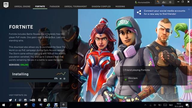 How To Install Fortnite Battle Royale Free To PC Windows 10/8/7 смотреть онлайн