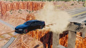 Какая машина проедет через сломанный мост?😨|BeamNG.Drive|Бемиджи драйв