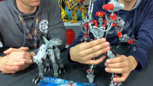 LEGO(R) Bionicle: Maxilos and Spinax (8924) from 2007! смотреть онлайн