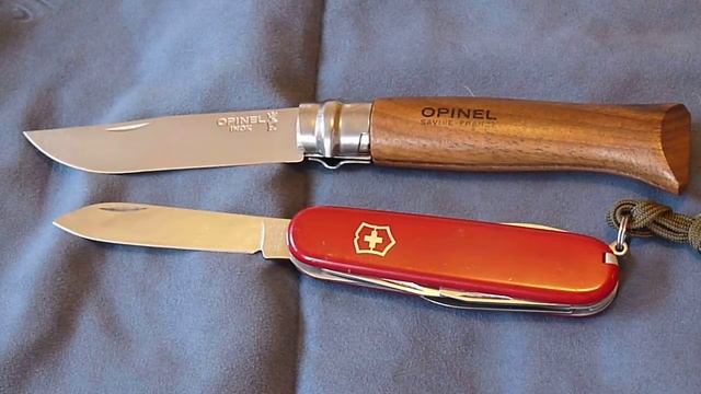 Opinel #8 Stainless/Walnut смотреть онлайн
