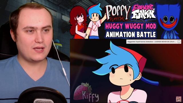 Friday NIght Funkin’ (FNF) - HUGGY WUGGY Mod Animation Battle (POPPY PLAYTIME Animation) | Reaction смотреть онлайн