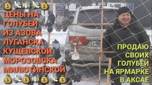 🔥🔥🔥 Сборная ярмарка голубей в Аксае. Голуби Луганска, Морозовска. Продаю своих голубей на ярмарке