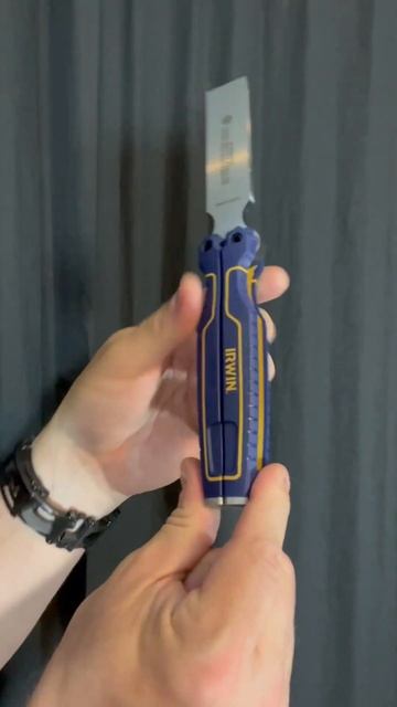 Chisel balisong? IRWIN Marples Folding Pocket Chisel смотреть онлайн