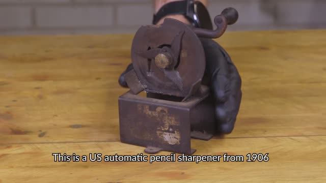 Полная реставрация и восстановление точилки для карандашей 1906 года!!!