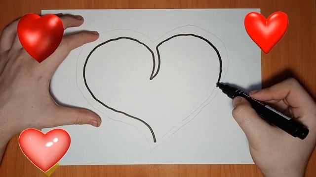 bolalar uchun yulduzlar rasm chizish /сурет салып уйрену /Сурет салу жүректер/ how to draw a heart смотреть онлайн