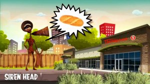SIREN HEAD. Сиреноголовый идёт в магазин «Пятёрочка»
