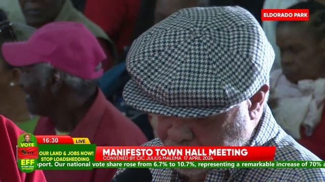 CIC Julius Malema Addresses EFF Town Hall Meeting, Eldorado Park. смотреть онлайн