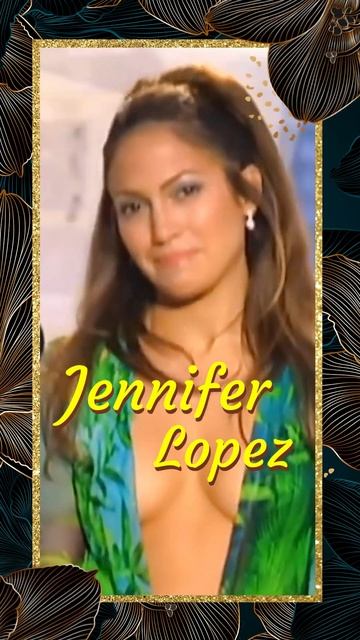 Jennifer Lopez and The Iconic Green Versace Dress #shorts смотреть онлайн